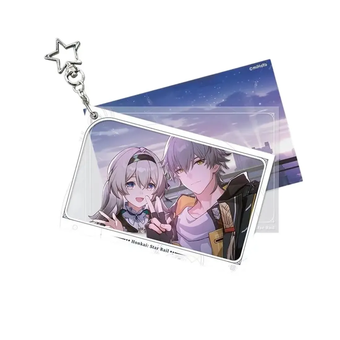 Акриловый блок Honkai: Star Rail Первопроходец Trailblazer Male Midsummer Firefly Rendezvous Series