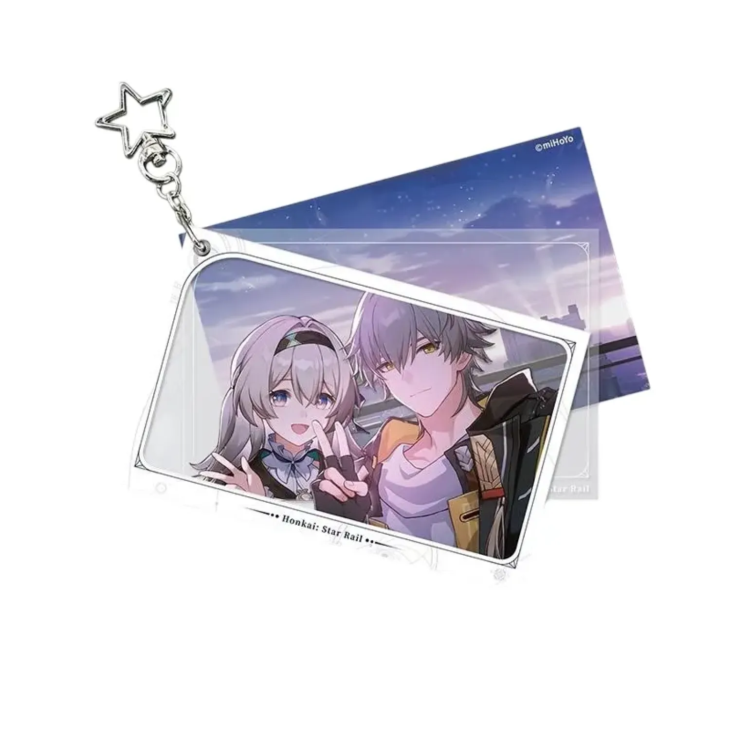 Акриловый блок Honkai: Star Rail Первопроходец Trailblazer Male Midsummer Firefly Rendezvous Series