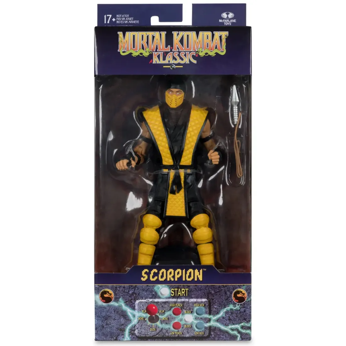 Фигурка Mortal Kombat Мортал Комбат Скорпион Scorpion Klassics 18см 18025