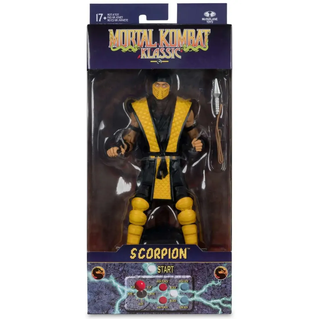 Фигурка Mortal Kombat Мортал Комбат Скорпион Scorpion Klassics 18см 18025