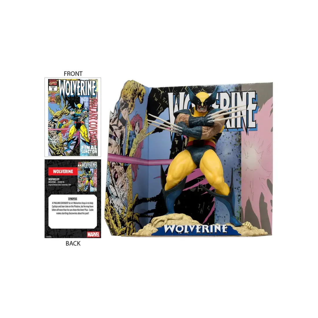 Фигурка Marvel 1:10 Росомаха Wolverine 48282