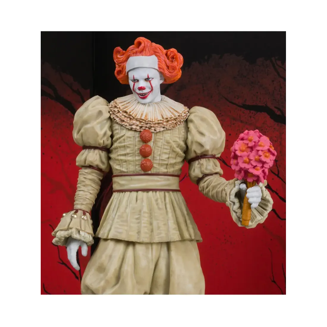 Фигурка Movie Maniacs Пеннивайз Pennywise Добро пожаловать в Дерри (Флэшбэк) 15см 41375