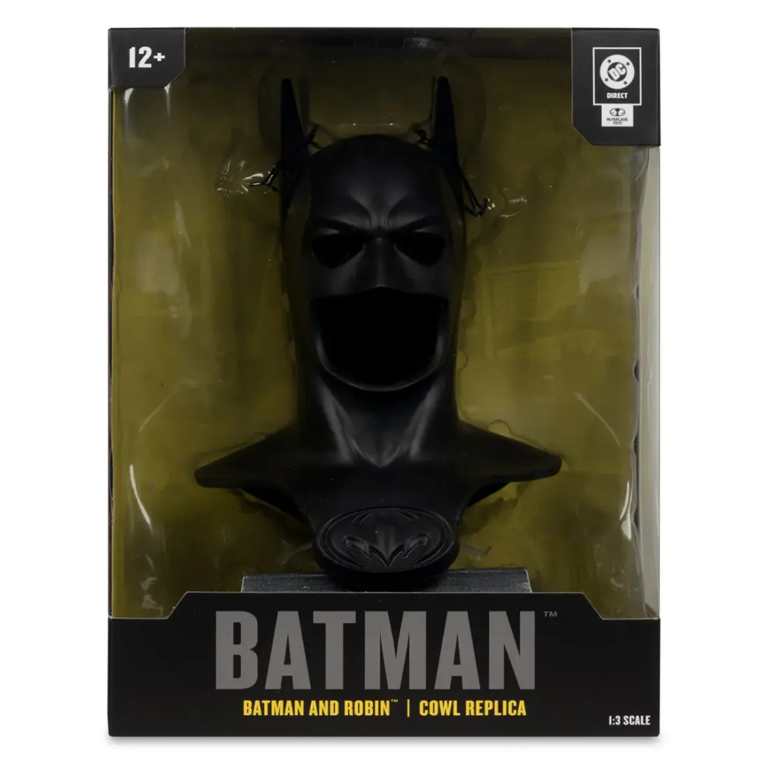 Реплика Маска Бэтмена 1:3 DC (Batman and Robin) Batman Cowl 18см 79378