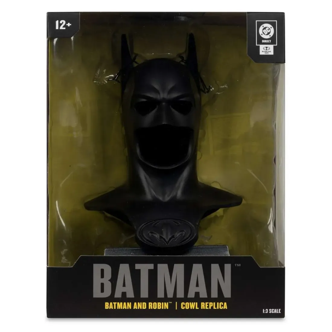 Реплика Маска Бэтмена 1:3 DC (Batman and Robin) Batman Cowl 18см 79378