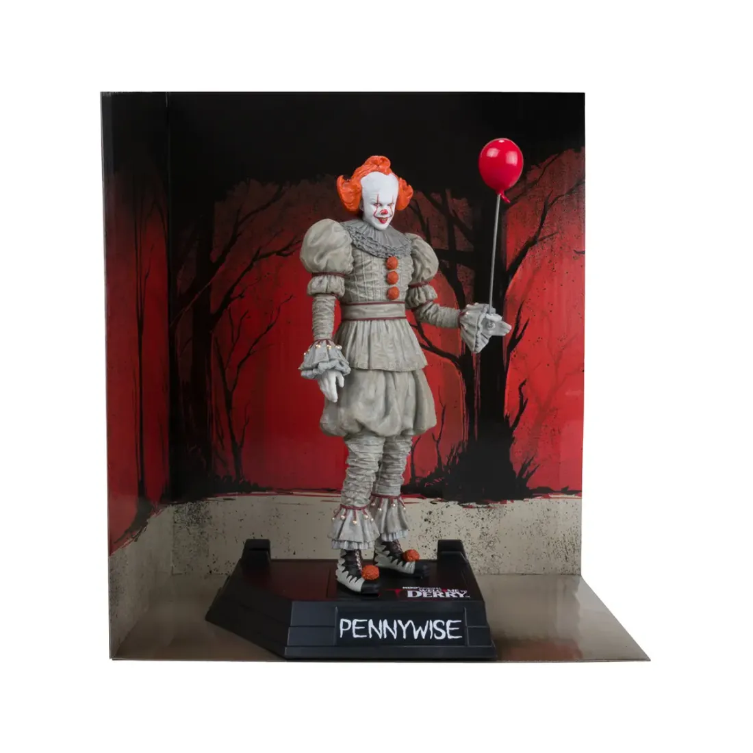 Фигурка Movie Maniacs Пеннивайз Pennywise Добро пожаловать в Дерри 15см 41368