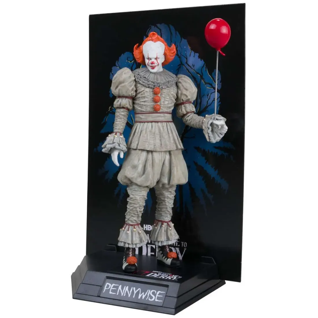 Фигурка Movie Maniacs Пеннивайз Pennywise Добро пожаловать в Дерри 15см 41368