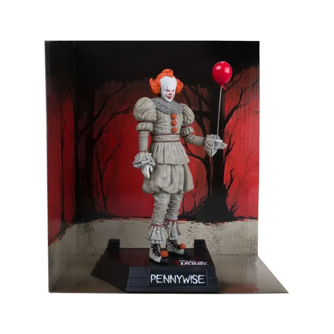 Фигурка Movie Maniacs Пеннивайз Pennywise Добро пожаловать в Дерри 15см 41368