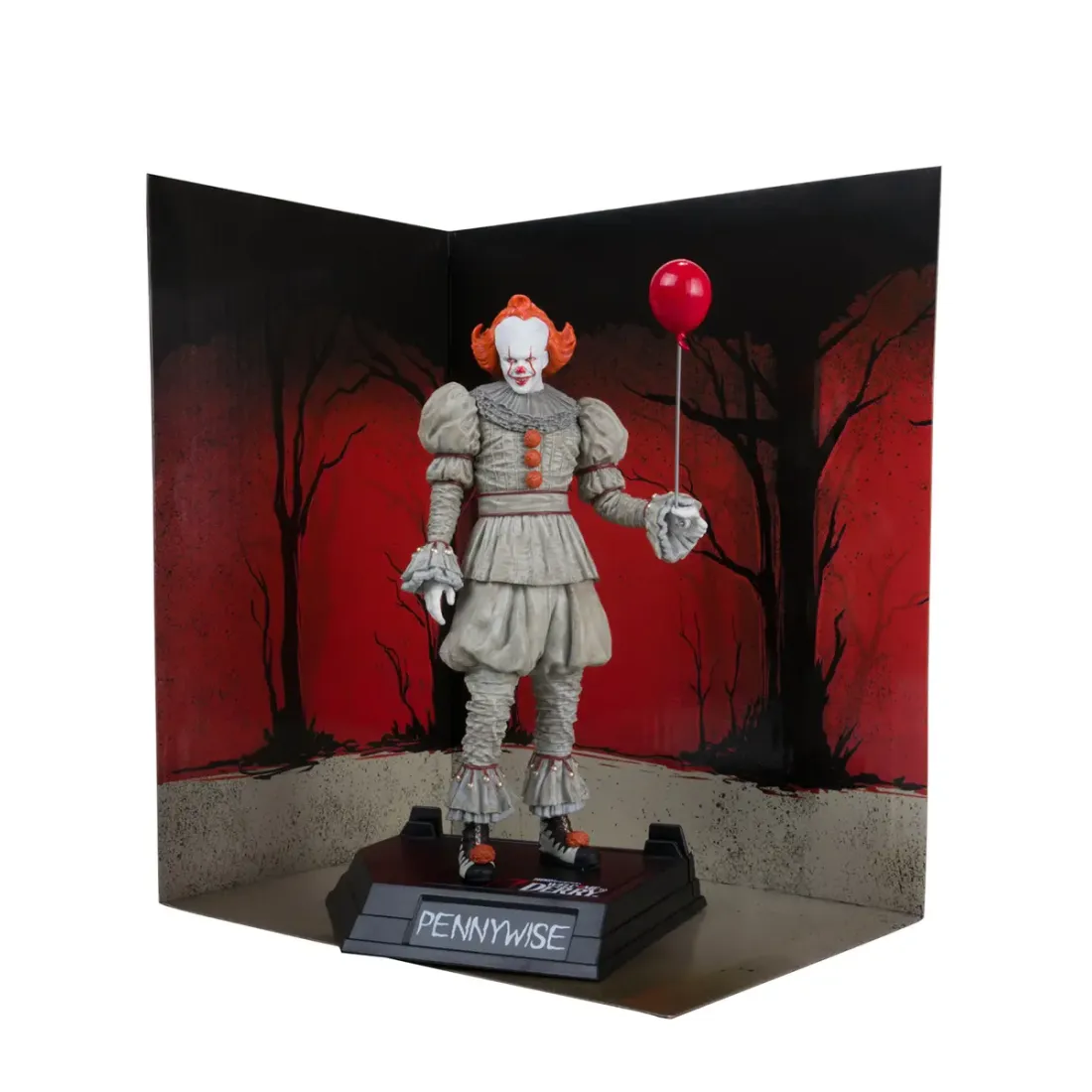 Фигурка Movie Maniacs Пеннивайз Pennywise Добро пожаловать в Дерри 15см 41368