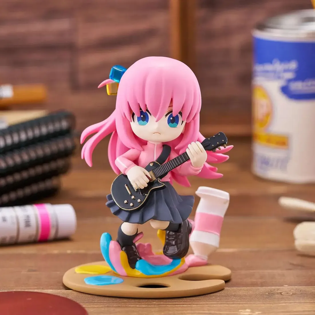 Фигурка аниме Bushiroad Одинокий Рокер Хитори Гото BOCCHI THE ROCK Hitori Gotoh 11см 67877