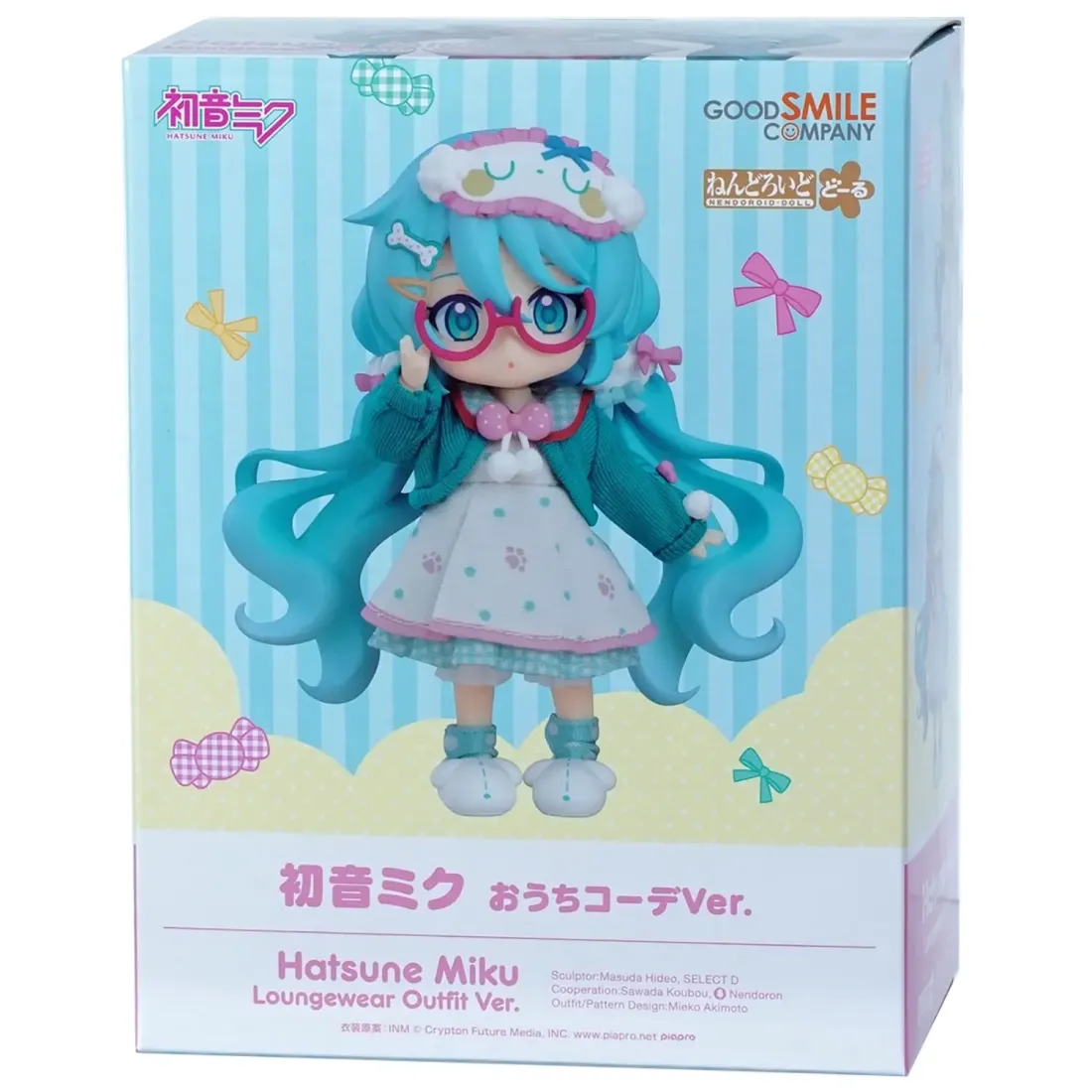 Фигурка аниме Nendoroid Doll Хатсунэ Мику Hatsune Miku  Loungewear Outfit Ver 14см 00272