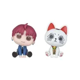 Фигурка аниме SEGA Дандадан ДжиДжи и Турбобабка Mini Figure Jiji and Turbo Granny Cat 1шт. 40330