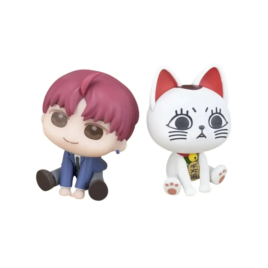 Фигурка аниме SEGA Дандадан ДжиДжи и Турбобабка Mini Figure Jiji and Turbo Granny Cat 1шт. 40330