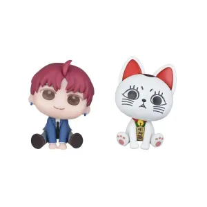 Фигурка аниме SEGA Дандадан ДжиДжи и Турбобабка Mini Figure Jiji and Turbo Granny Cat 1шт. 40330