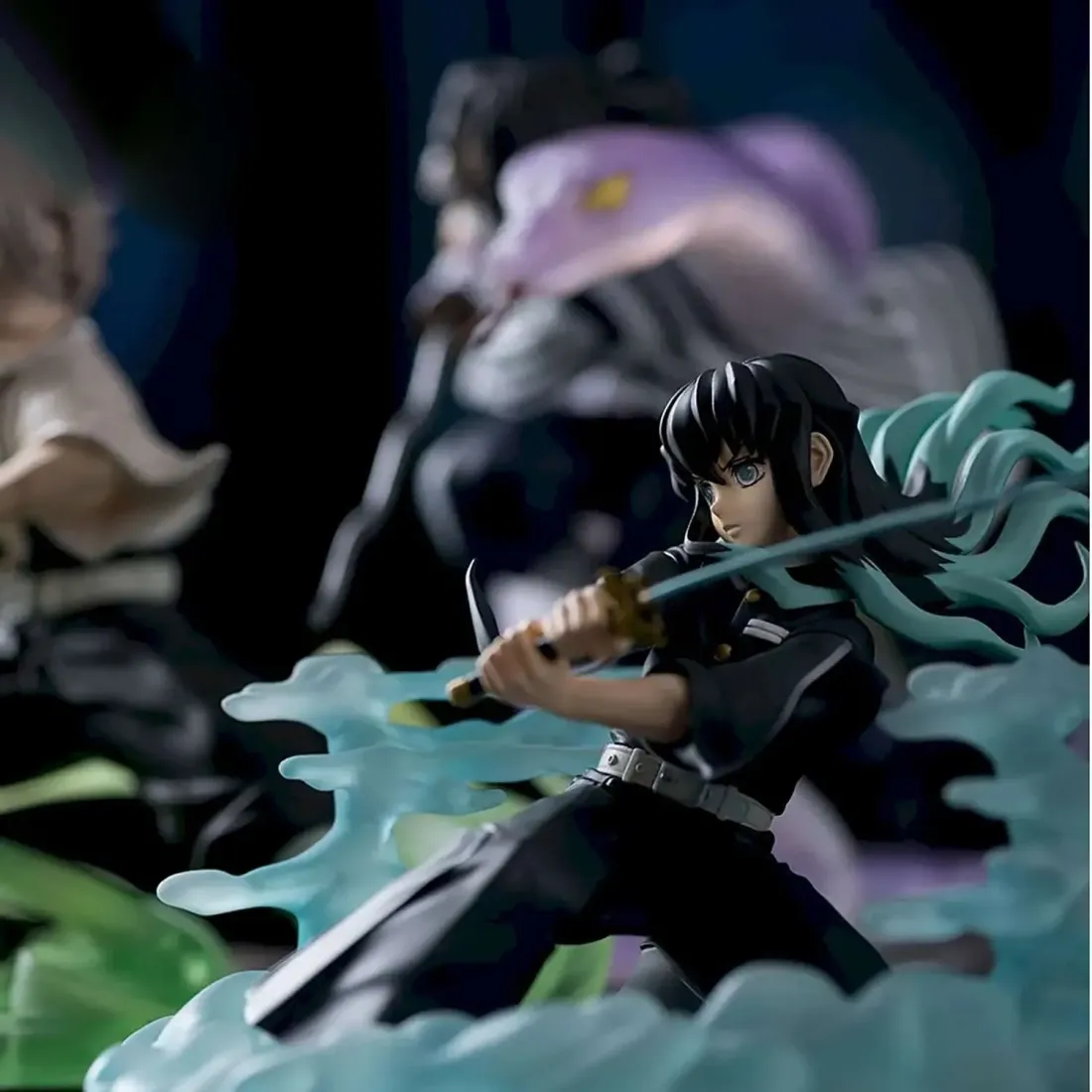 Фигурка аниме SEGA Клинок рассекающий демонов Муичиро Токито Muichiro Tokito 11см 28772