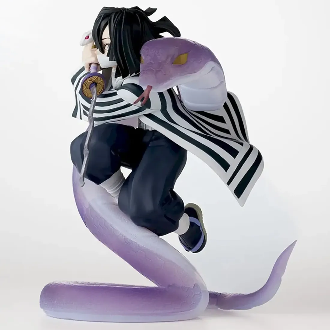 Фигурка аниме SEGA Клинок рассекающий демонов Обанай Игуро Obanai Iguro Hashira 14см 28765