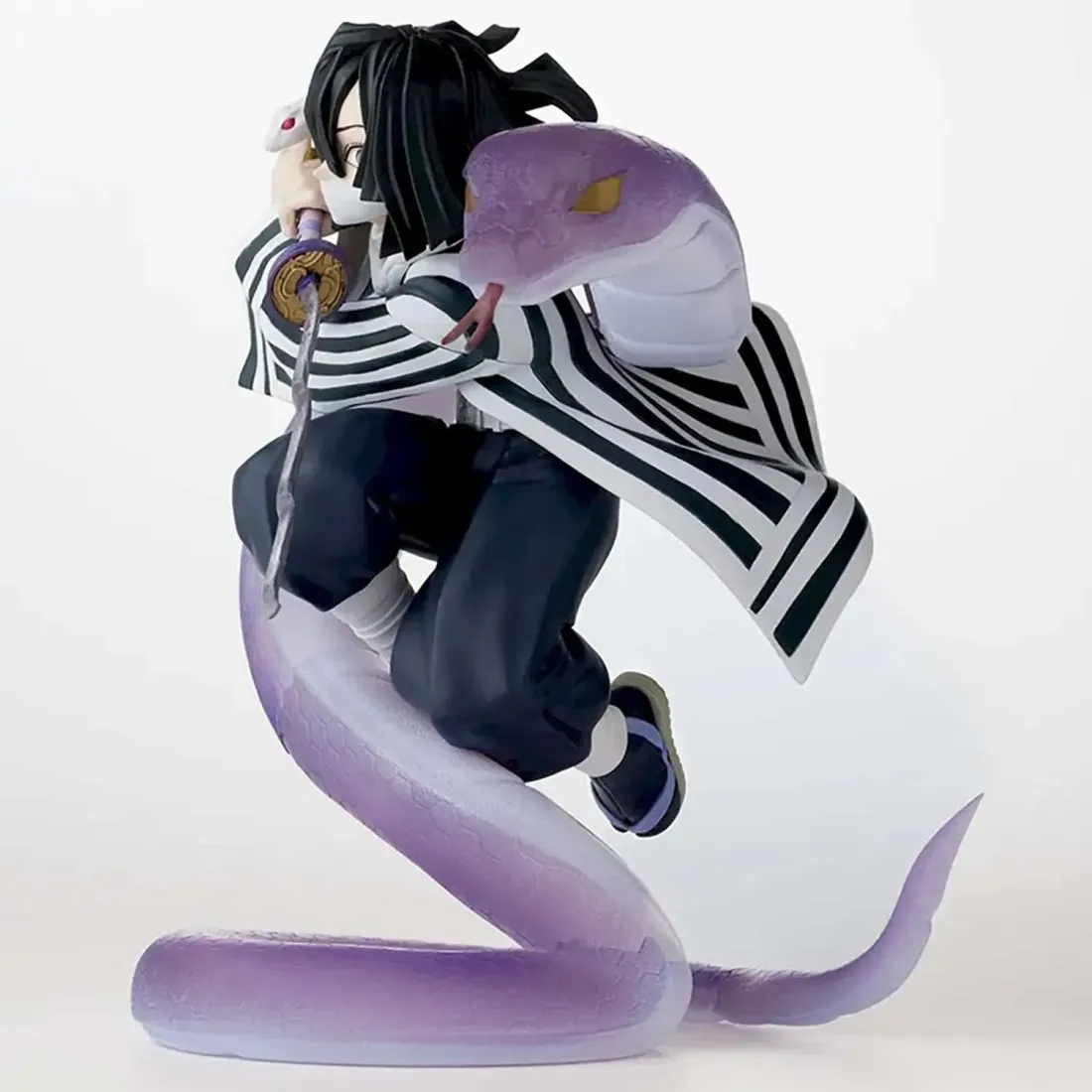 Фигурка аниме SEGA Клинок рассекающий демонов Обанай Игуро Obanai Iguro Hashira 14см 28765