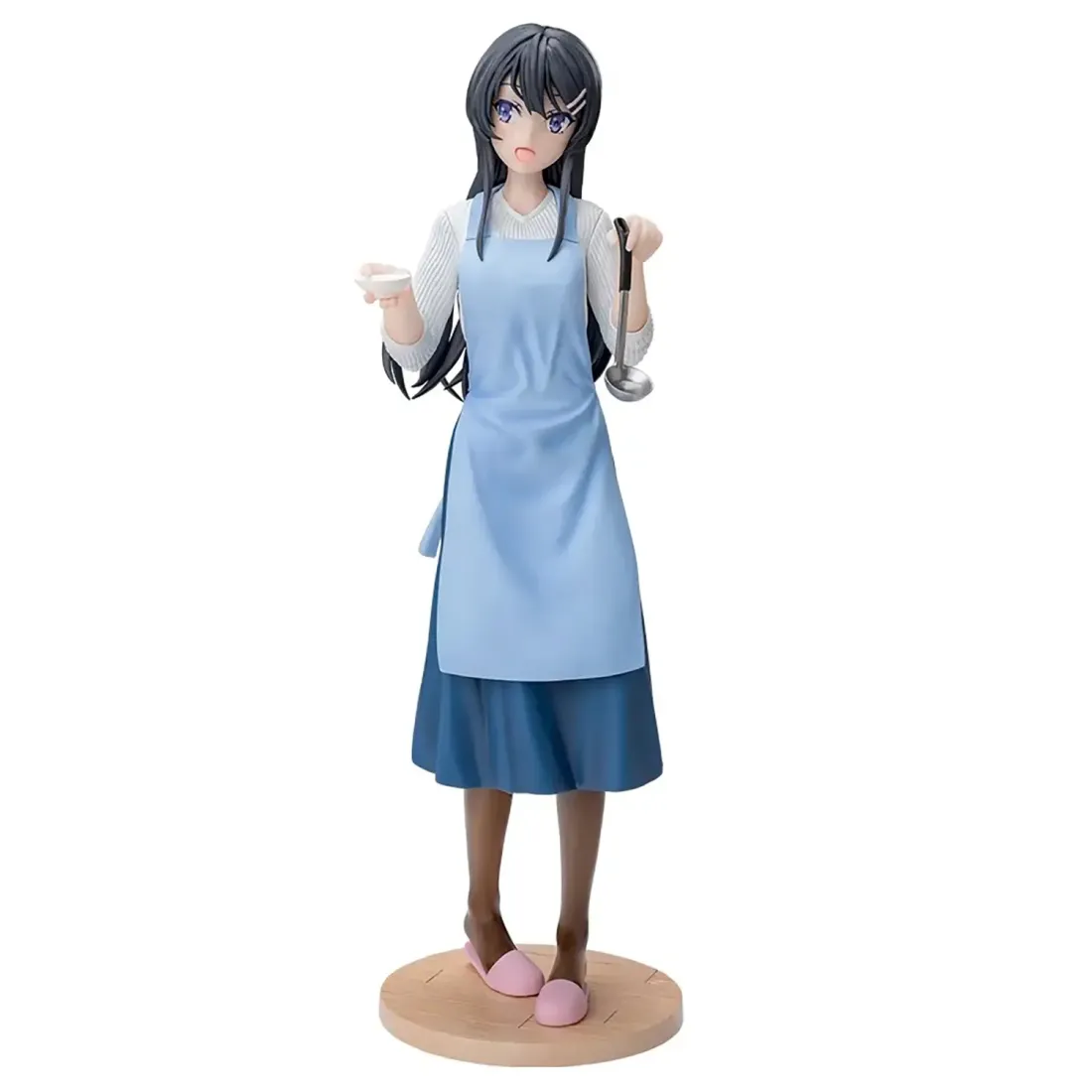 Фигурка аниме SEGA Этот глупый свин Bunny Senpai Маи Сакурадзима Apron Luminasta 14см 43799