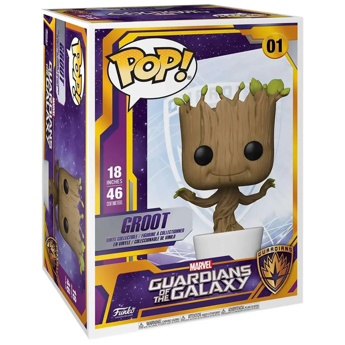 Фигурка Funko POP! Marvel Guardians Of The Galaxy Dancing Groot 18" (01) 50094