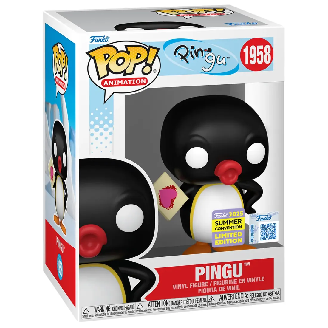 Фигурка Funko POP! Animation Pingu Pingu SDCC25 (Exc) (1958) 87940