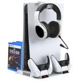 Вертикальный стенд Artplays Cooling Station PS5 DE/UHD: зарядка DualSense, крепление для наушников
