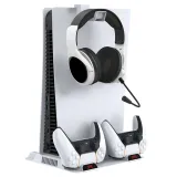 Вертикальный стенд Artplays Cooling Station PS5 DE/UHD: зарядка DualSense, крепление для наушников