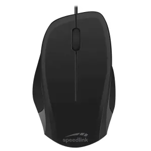 PC Мышь проводная Speedlink Ledgy Mouse USB, Silent, black-black (SL-610015-BKBK)