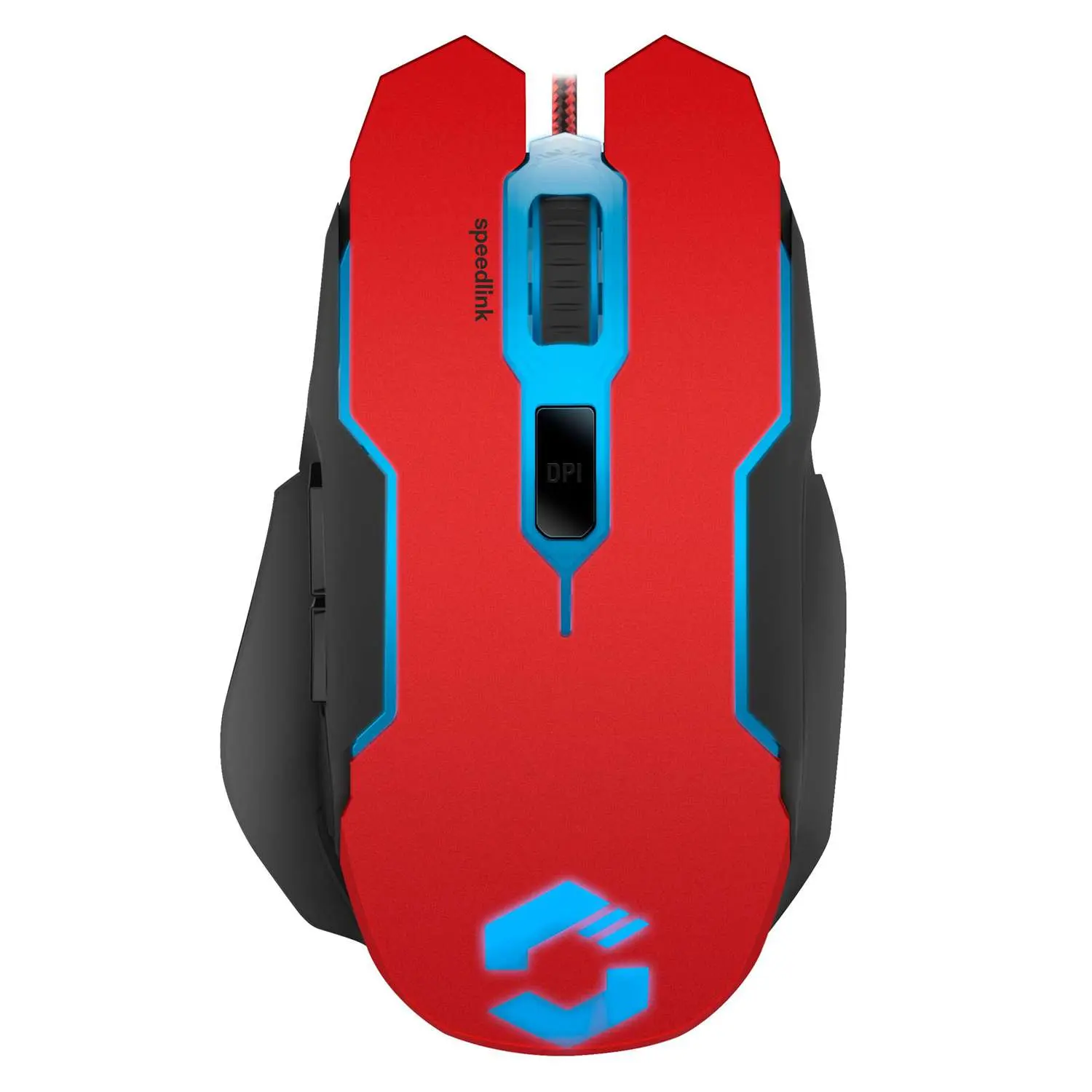 PC Мышь проводная Speedlink Contus Gaming Mouse black-red (SL-680002-BKRD)