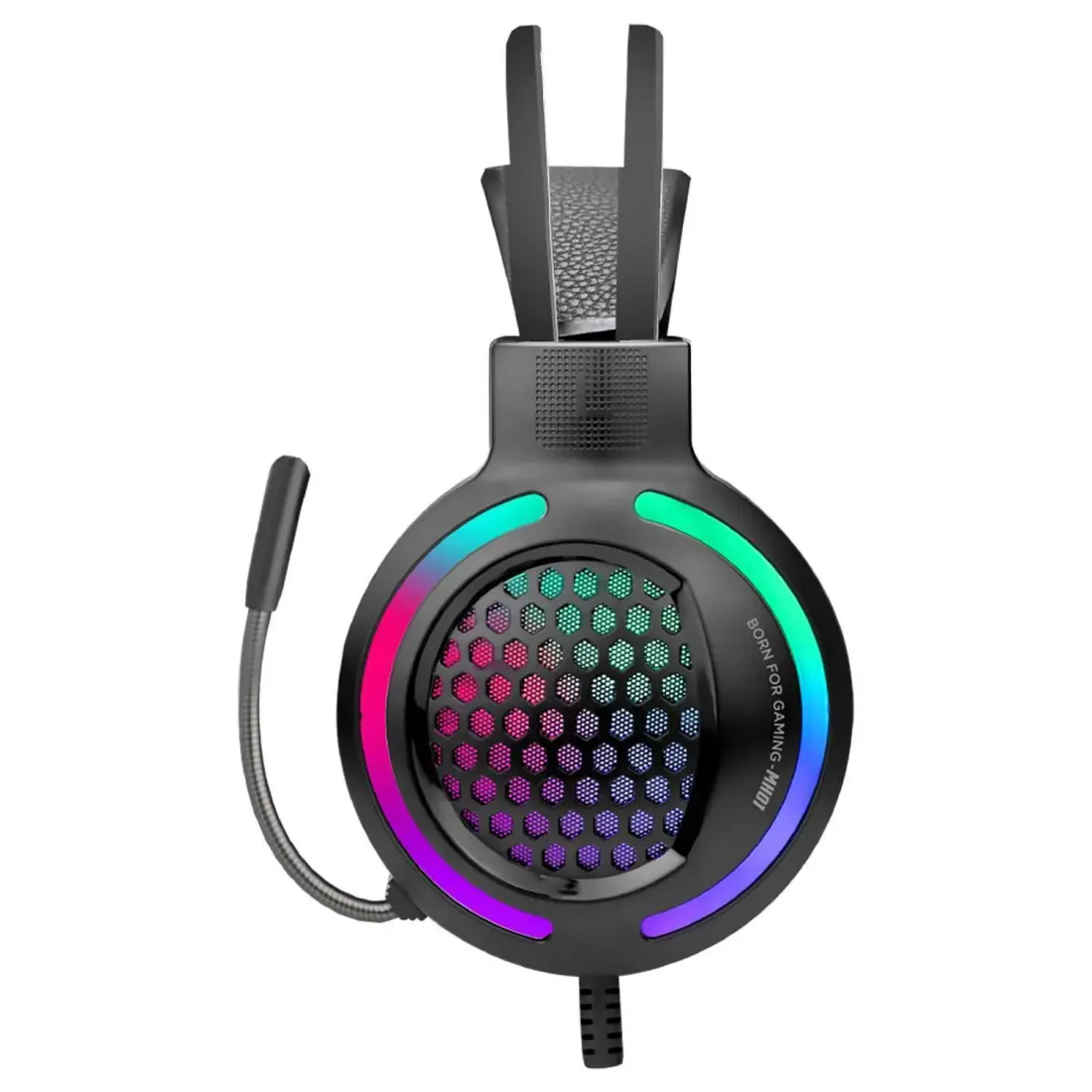 PC Игровой набор Marvo MH01BK: мышь проводная  и гарнитура с подсветкой RGB, ПК