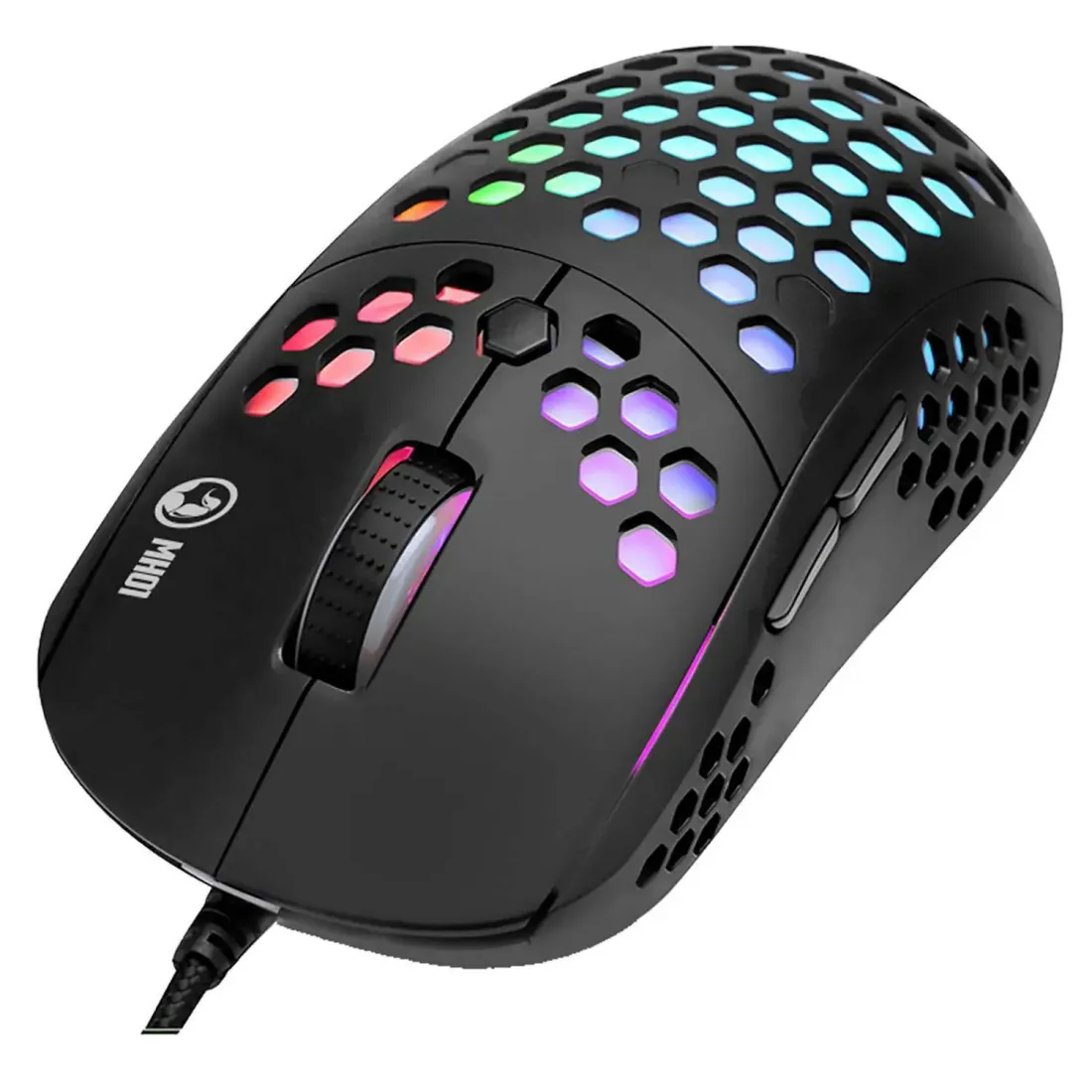 PC Игровой набор Marvo MH01BK: мышь проводная  и гарнитура с подсветкой RGB, ПК