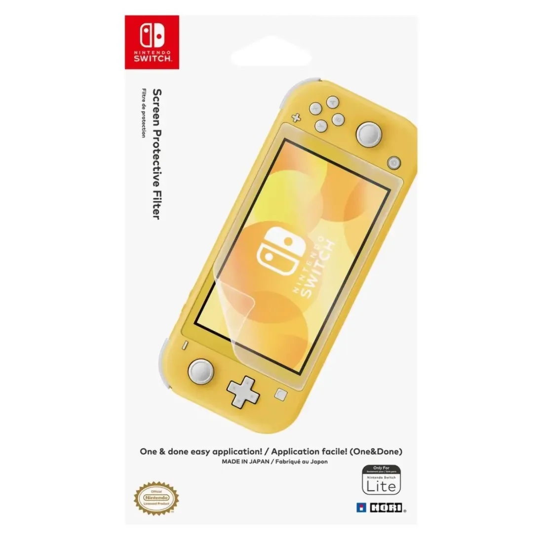 Nintendo Switch Защитная пленка Hori Screen protective filter для консоли Switch Lite (NS2-001U)