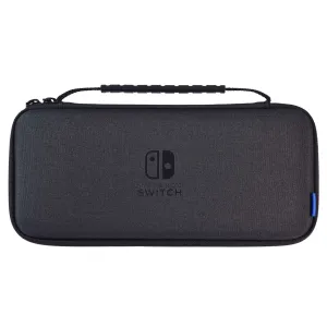 Nintendo Switch Защитный чехол Hori Slim Tough Pouch (Black) для консоли Switch OLED (NSW-810U)