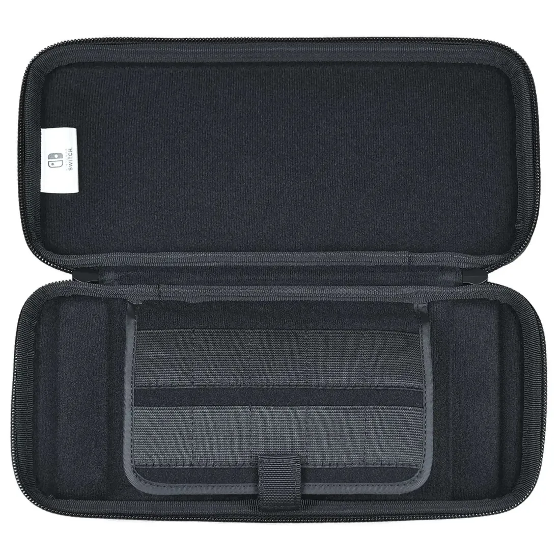 Nintendo Switch Защитный чехол Hori Slim Tough Pouch (Black) для консоли Switch OLED (NSW-810U)