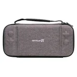 Чехол, защитное стекло и пленка Artplays для Nintendo Switch OLED серый (NSO-1023)