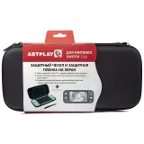 Чехол и защитная пленка Artplays для Nintendo Switch Lite (NSL-B03, черный)