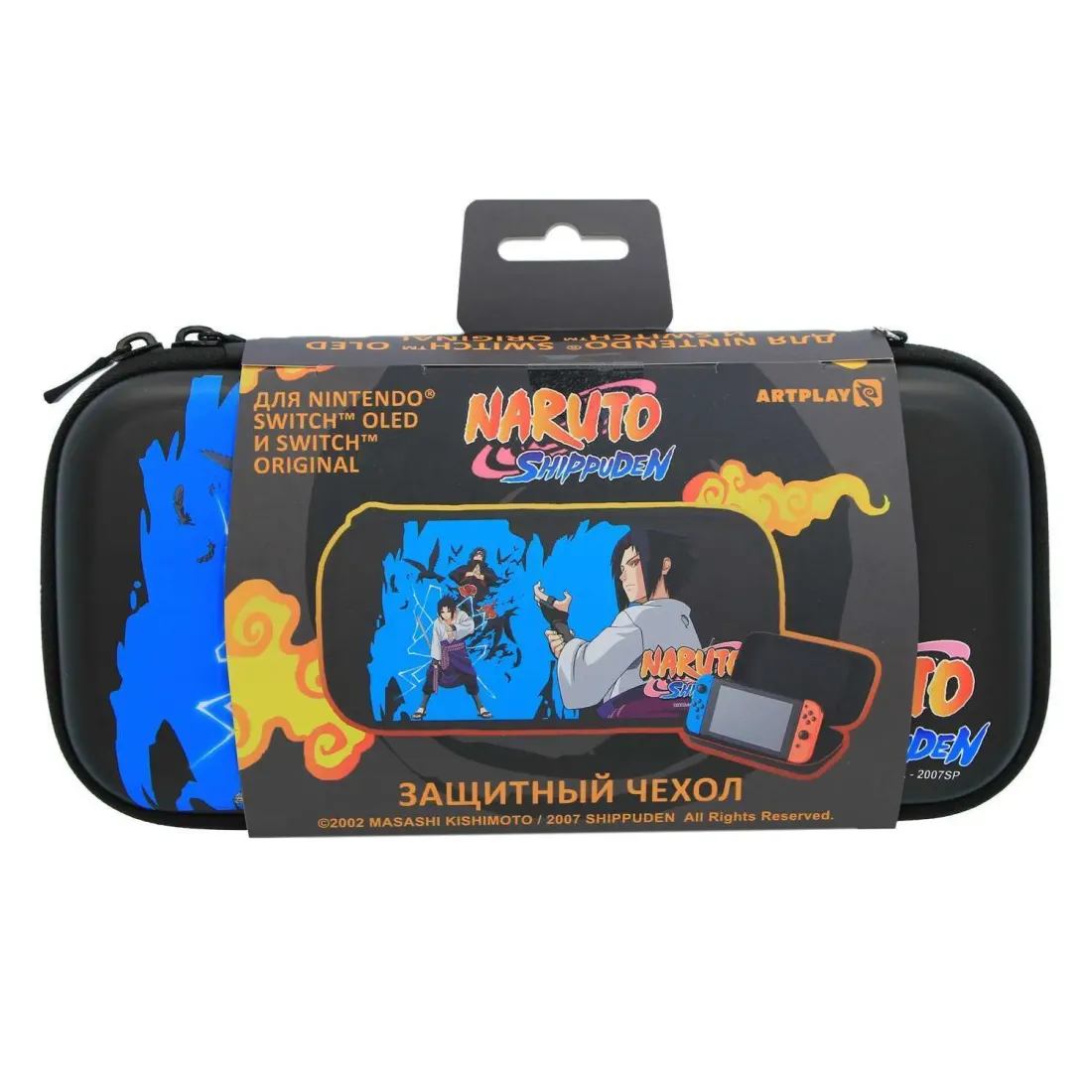 Чехол Naruto для Nintendo Switch OLED/Original Братья учиха