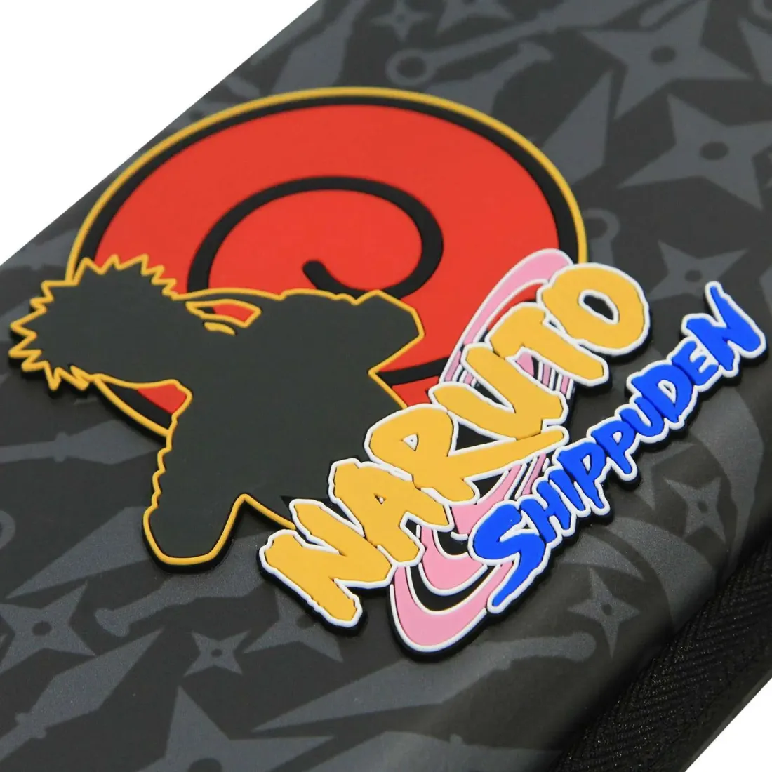 Чехол и защитное стекло Naruto для Nintendo Switch Lite 3D Logo Кунаи и сюрикены