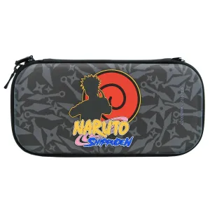 Чехол и защитное стекло Naruto для Nintendo Switch Lite 3D Logo Кунаи и сюрикены