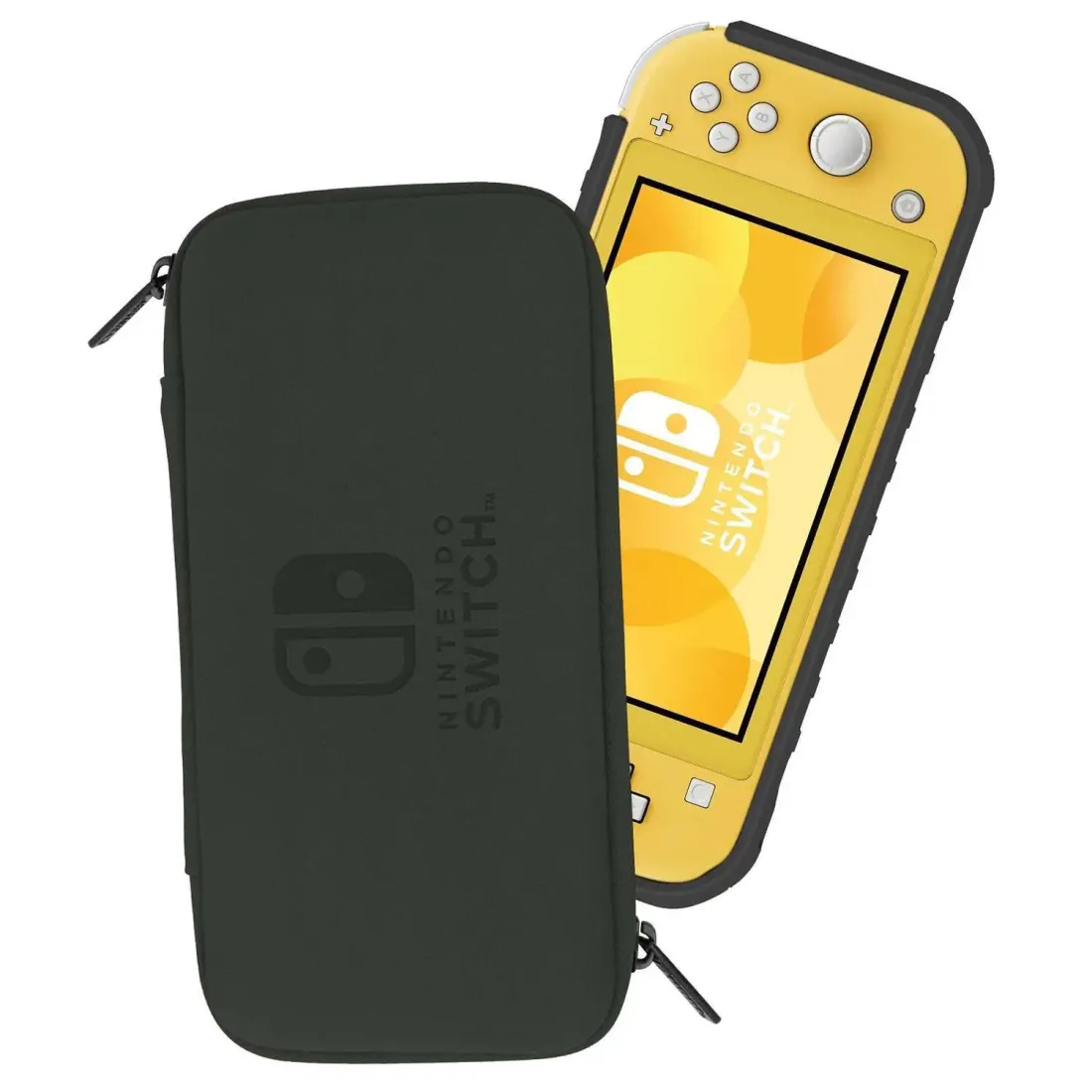 Nintendo Switch Чехол Hori Hybrid system armour (Pikachu Black & Gold) для Switch Lite (NS2-077U)