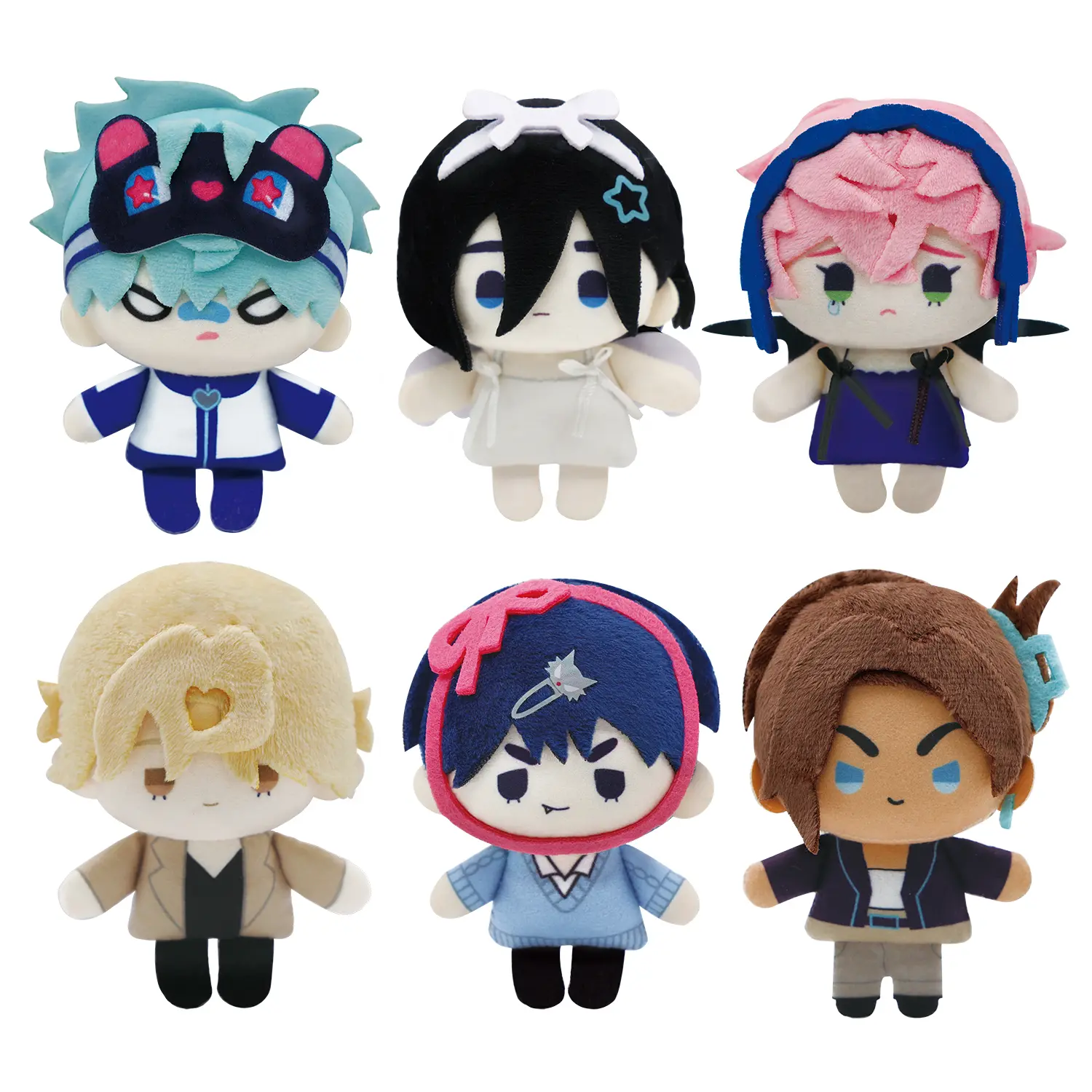 Брелки плюшевые Alien Stage Mini doll series 10см