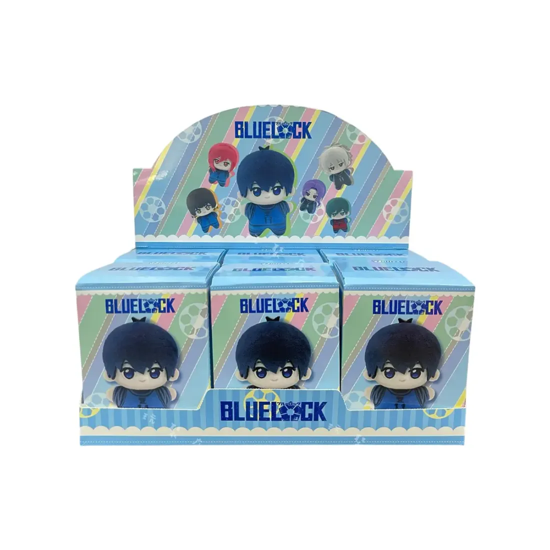 Брелок плюшевый Синяя Тюрьма: Блю Лок Blue Lock Blind Box 12см