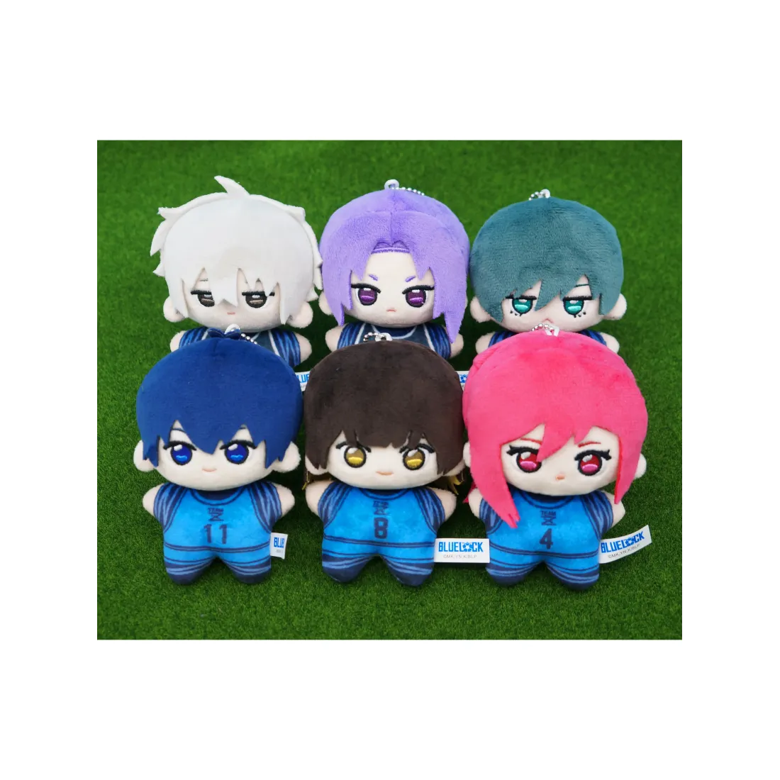 Брелок плюшевый Синяя Тюрьма: Блю Лок Blue Lock Blind Box 12см