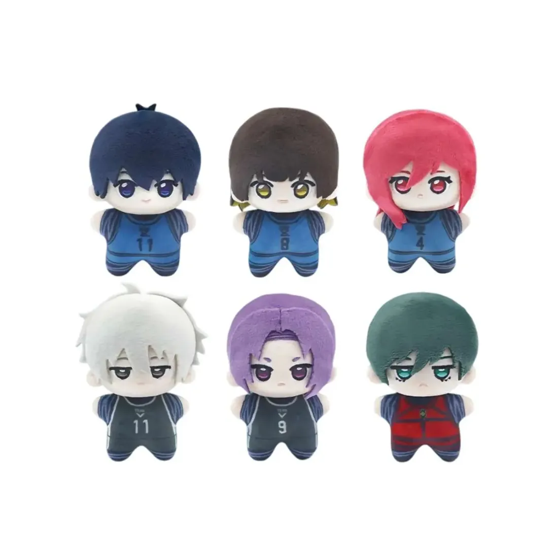 Брелок плюшевый Синяя Тюрьма: Блю Лок Blue Lock Blind Box 12см