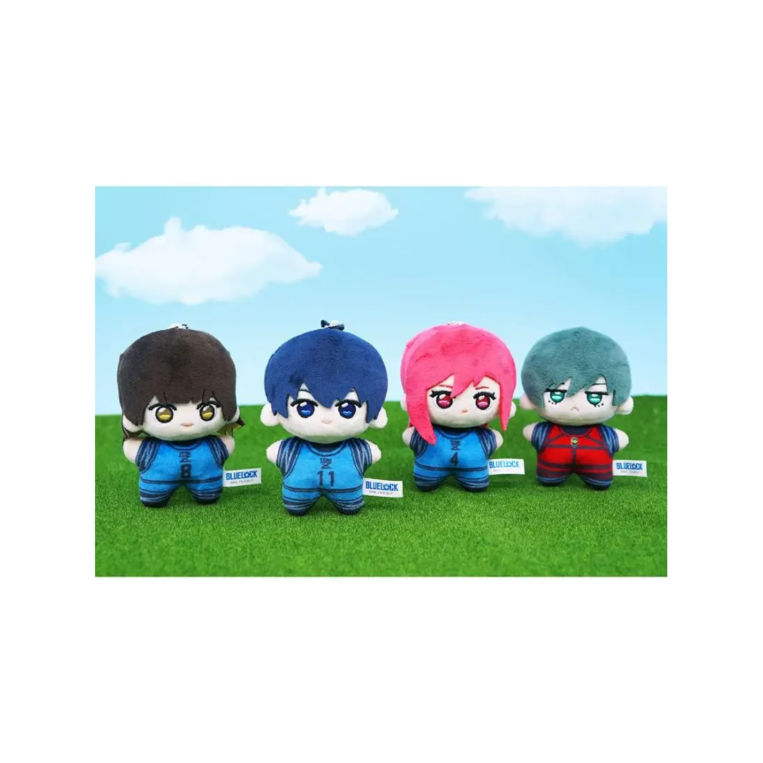 Брелок плюшевый Синяя Тюрьма: Блю Лок Blue Lock Blind Box 12см