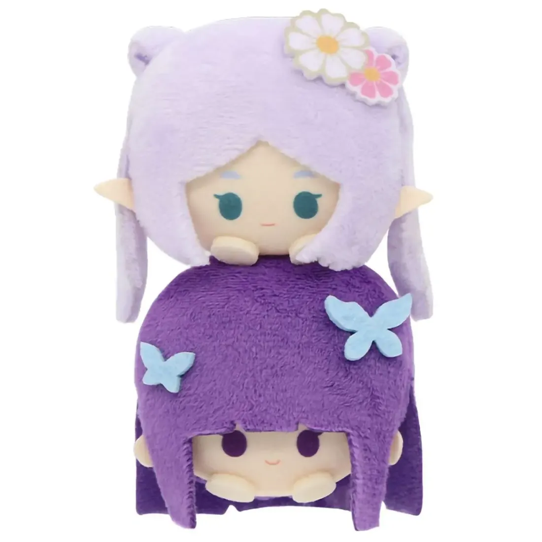 Фигурка плюшевая Фрирен Stack on Heads Frieren & Fern 10см