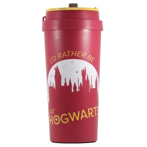 Кружка-термос Гарри Поттер Rather be at Hogwarts Eco 450ml