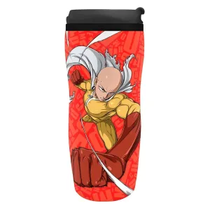 Термокружка One Punch Man Travel mug "Saitama" Ванпанчмен Сайтама 355 ml ABYTUM035