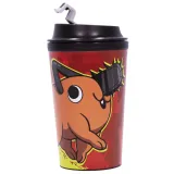 Термостакан с клапаном Человек-бензопила Почита 350мл.