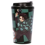Термостакан с клапаном Истребитель демонов Незуко Камадо 350мл.