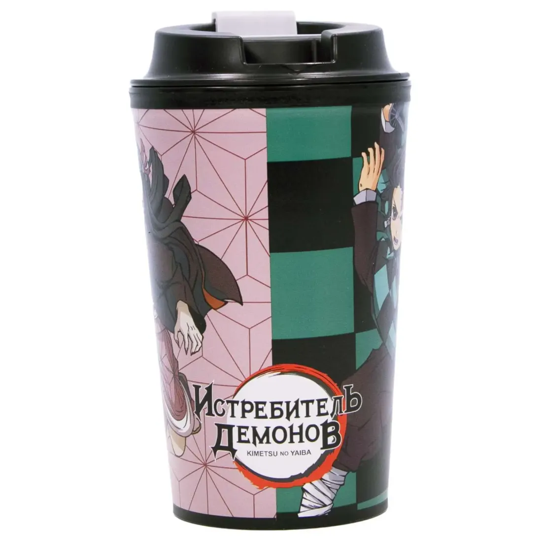 Термостакан с клапаном Истребитель демонов Незуко Камадо 350мл.