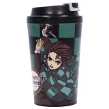 Термостакан с клапаном Истребитель демонов Танджиро Камадо 350мл.